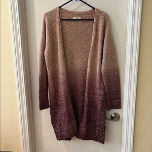 Gradient Brown Women's Sweater